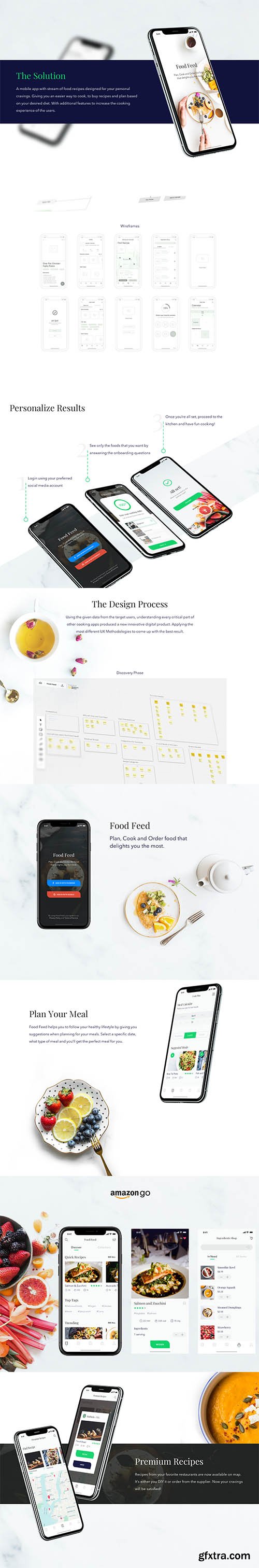 Food Feed UI Template