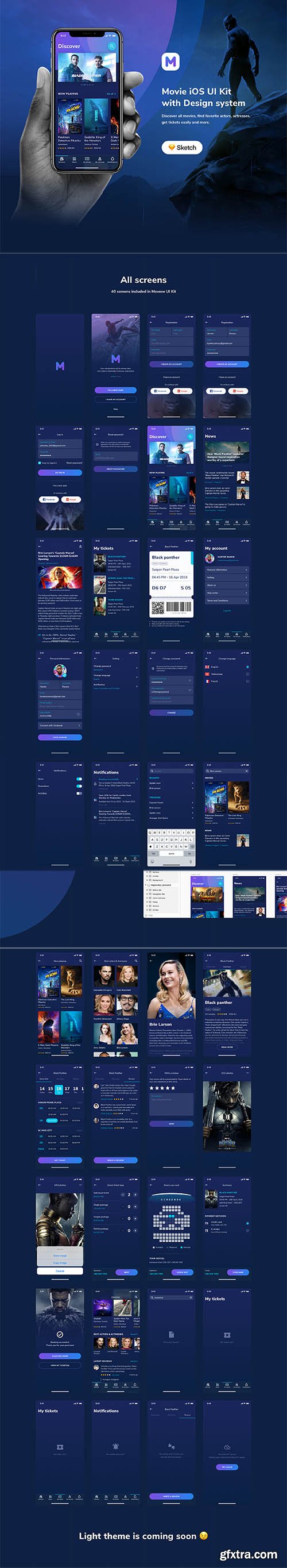 Moveee - Movie UI Kit