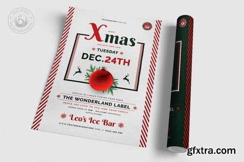 Christmas Eve Flyer Template V12