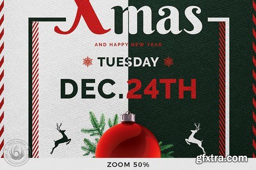 Christmas Eve Flyer Template V12