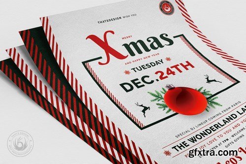 Christmas Eve Flyer Template V12