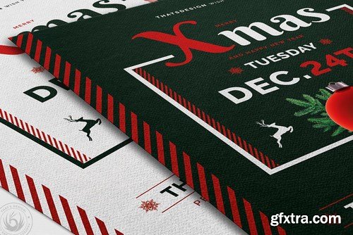 Christmas Eve Flyer Template V12