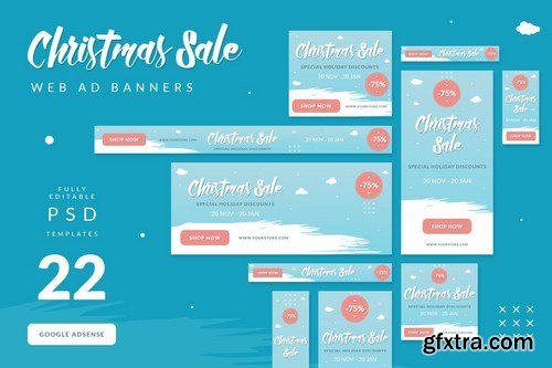 Christmas Sale Web Ad Banners