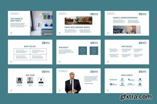 Hotel PowerPoint Presentation Template