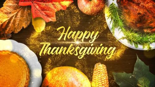 Videohive - Thanksgiving Wishes