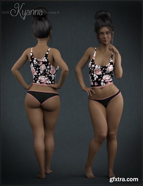 Daz3D - SASE Kyanna for Genesis 8 DAZ Studio | 3D MODELS