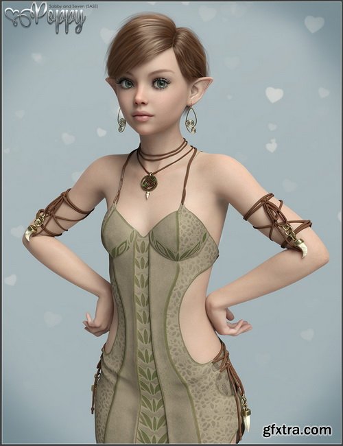 Daz3D - SASE Poppy for Genesis 8