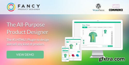 CodeCanyon - Fancy Product Designer v4.1.1 - WooCommerce WordPress - 6318393