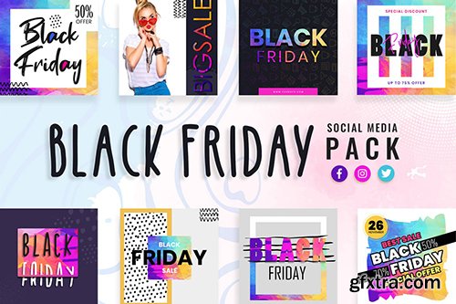 Black Friday Social Media Templates