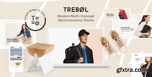 ThemeForest - Trebol v1.0.6 - Minimal & Modern Multi-Concept WooCommerce Theme - 23028366