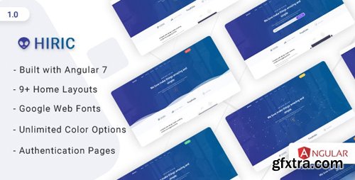 ThemeForest - Hiric v1.0 - Angular Landing Template - 23947088