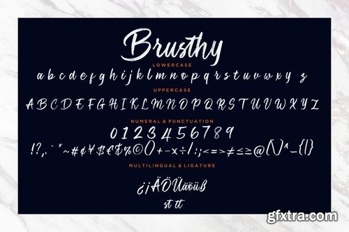 Brusthy Handwritten Brush Script