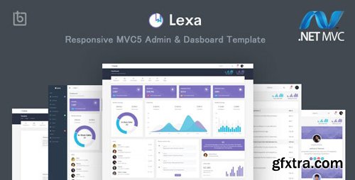 ThemeForest - Lexa v1.0 - MVC5 Admin & Dashboard Template - 24195486