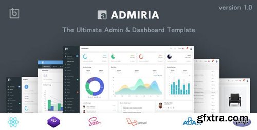 ThemeForest - Admiria v1.0 - The Ultimate Admin & Dashboard Template - 23710878