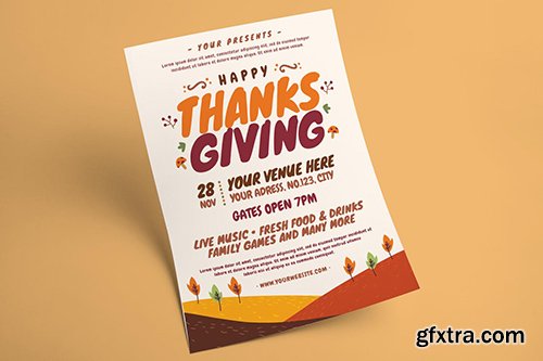 Thanksgiving Day Flyer