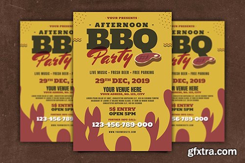 BBQ Party Flyer