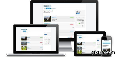 iCagenda Pro v3.7.10 - Events Manager For Joomla