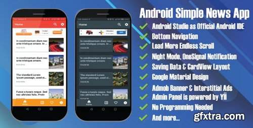 CodeCanyon - Arthur Android Simple News App v2.2 - 22561247