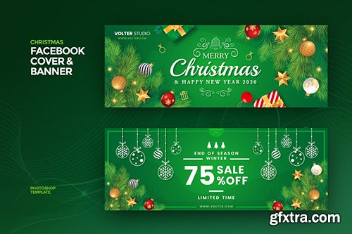 Christmas Facebook Cover & Banner 2