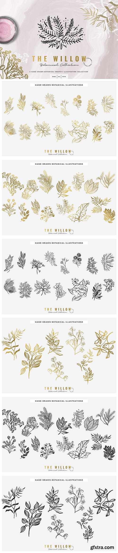 The Willow Graphic Collection