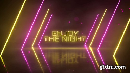 ideohive Neon Light Party Opener 24969984