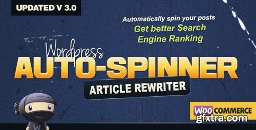 CodeCanyon - Wordpress Auto Spinner v3.7.0 - Articles Rewriter - 4092452