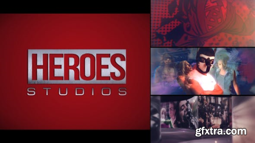 Videohive Heroes Logo Intro 24806276