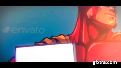 Videohive Heroes Logo Intro 24806276