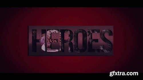 Videohive Heroes Logo Intro 24806276