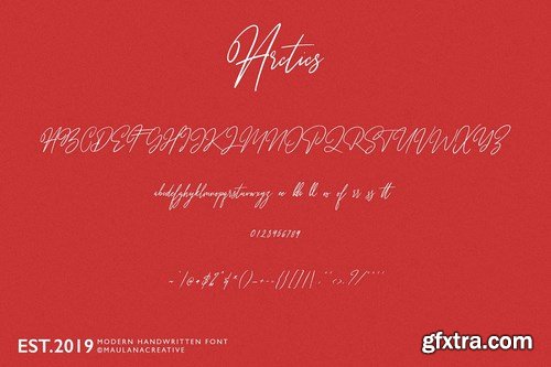 CM - Arctics Signature Brush Font 4282237