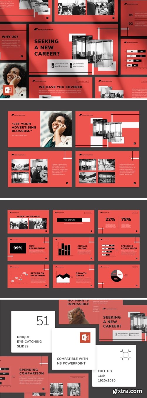 Recruitment Firm PowerPoint Presentation Template