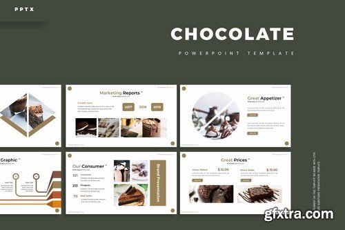 Chocolate - Powerpoint Google Slides and Keynote Templates