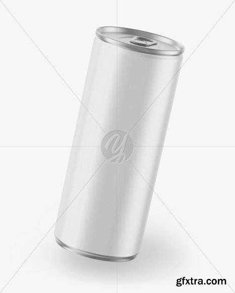 Metallic Can w/ Matte Finish Mockup 51582