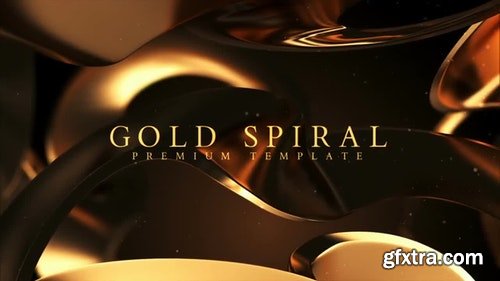 MotionArray Gold Spiral 311331