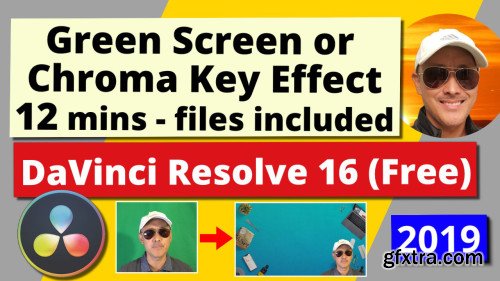 Green Screen or Chroma Key Effect for Beginners | DaVinci Resolve 16 (Free)