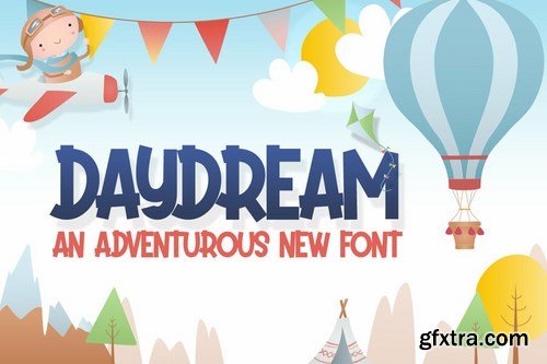 CM - Daydream Kids Font 4283336