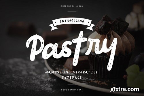 Pastry - Rusty Bold Script Font