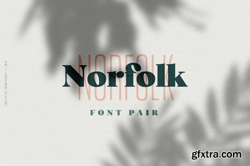 CM - Norfolk - Font Pair Serif &amp; Sans 4262973