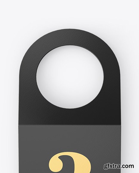 Bottle Tag Mockup - Front View 51583