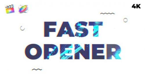 Videohive - Fast Opener | FCPX & Motion 5