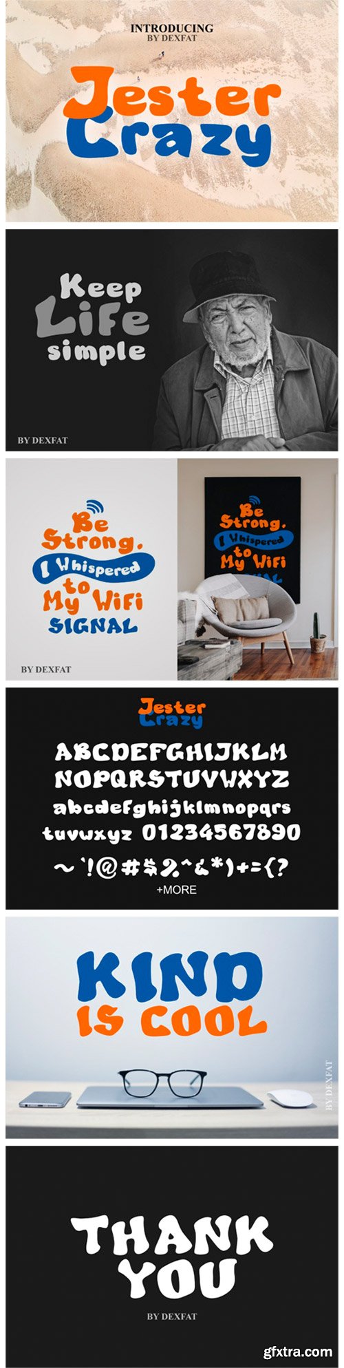 Jester Crazy Font