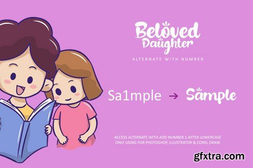 Beloved Daughter Font