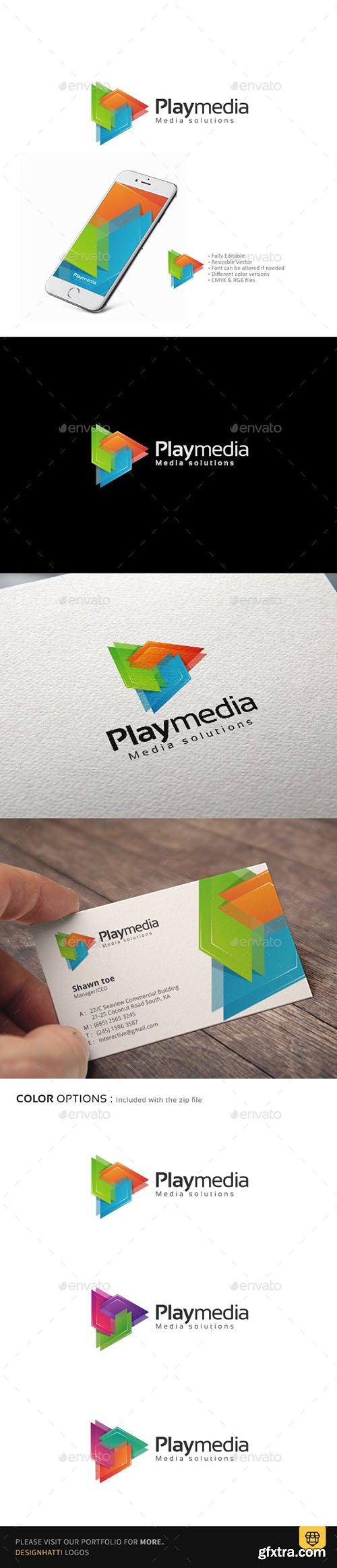 Play Media Logo 18844107