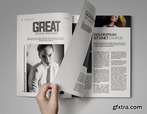 InDesign Magazine Template