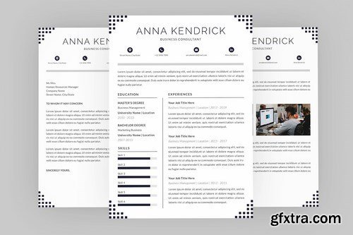 Consultant Anna Resume Designer