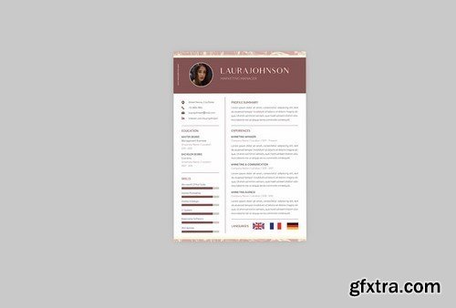 Marketing Laura Resume Designer