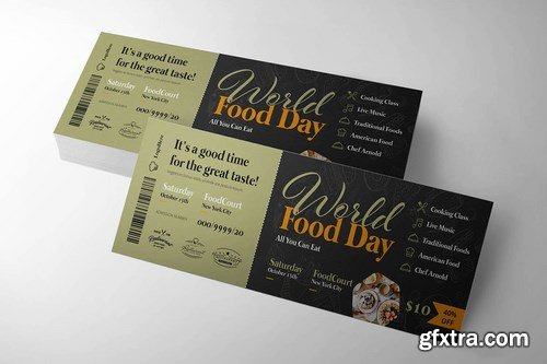 Food Event Ticket