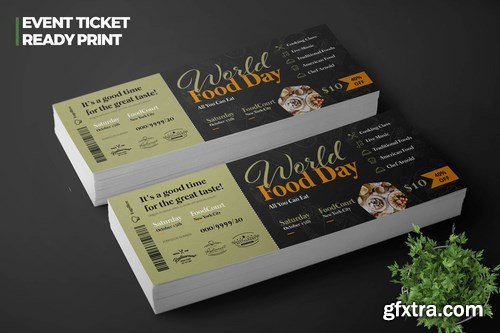 Food Event Ticket