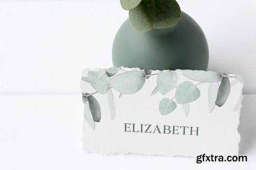 Eucalyptus Wedding Invitation Suite