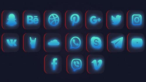 Videohive - Social Media Logo Pack